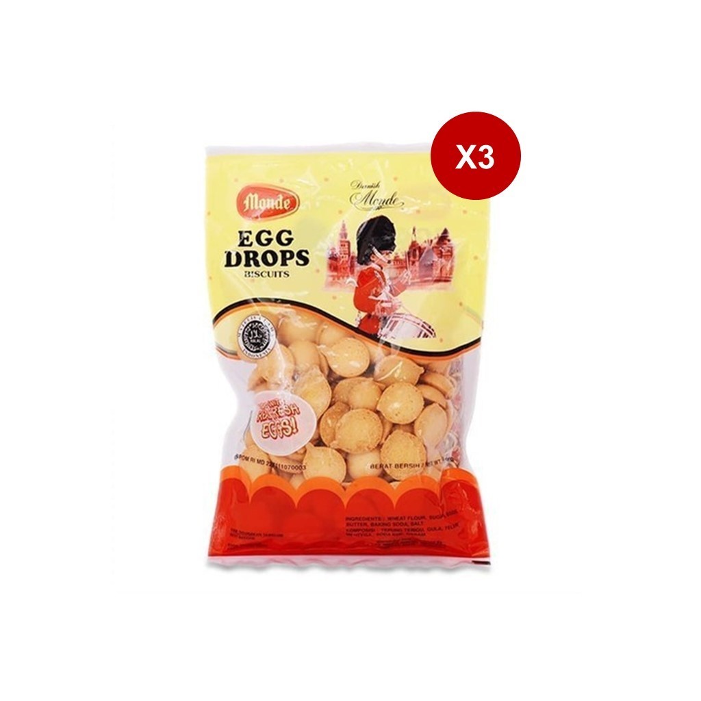 

Monde Egg Drop 110 gr x3