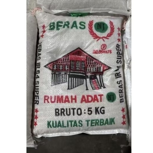 

BERAS IR 64 SUPER CAP RUMAH ADAT