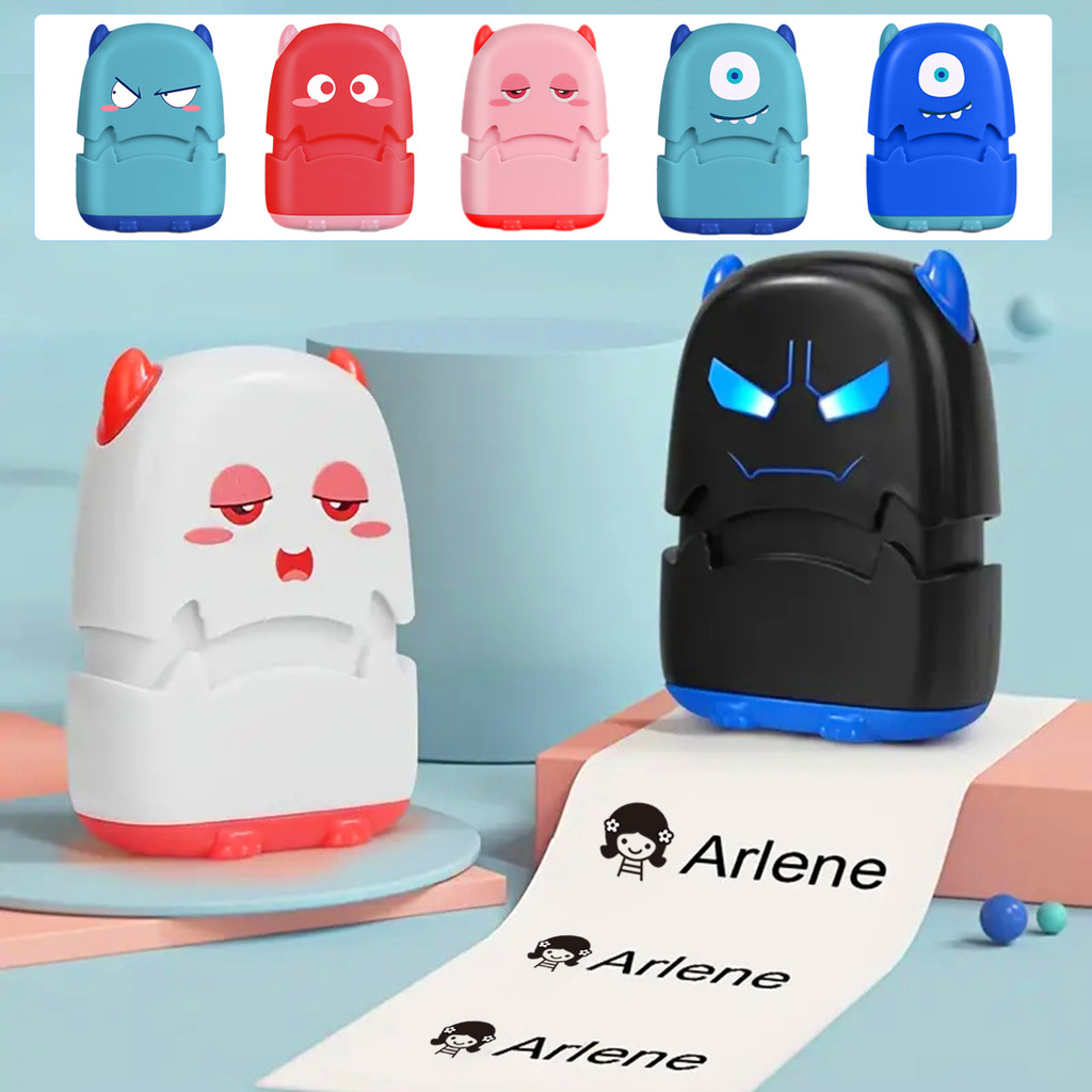 

Customized children's name stamp,personalized waterproof stamp for clothing,Men's and women's personalized ink pad stamps