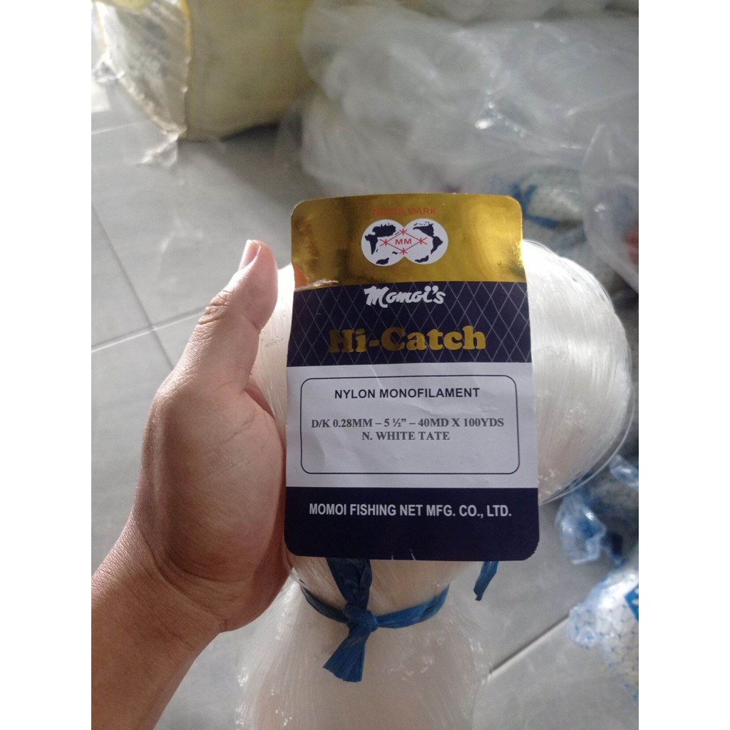 Jaring ikan bawal laut 5,5 inchi 40md/80yds Tate Momoi