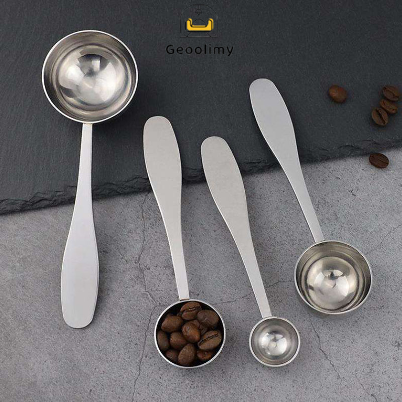 

Coffee Measuring Spoon Stainless Steel | Sendok Takar Kopi Teh | Sendok teh multifungsi | Sendok bumbu / Geoolimy