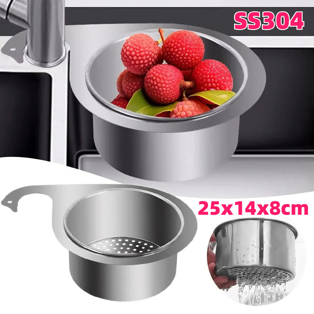 Saringan Sampah Cuci PiringSaringan Wastafel Cuci Piring /Rak Saringan Sudut Wastafel /Saringan Sisa