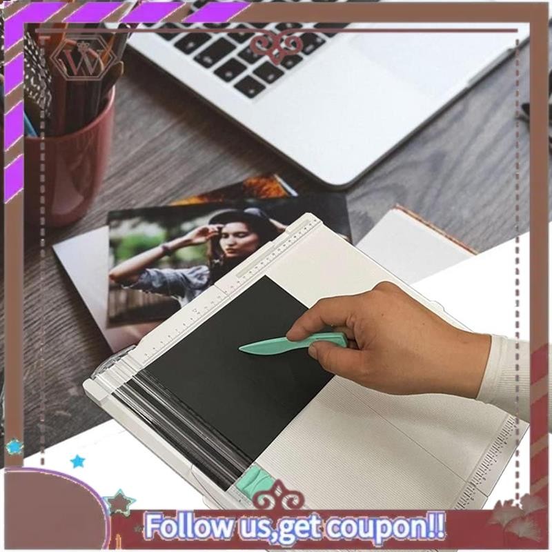 

ABBG-Paper Trimmer Scoring Board Foldable Creasing Paper Cutter Folding & Scorer For Cover Of Book & Gift Box And Photo Etc