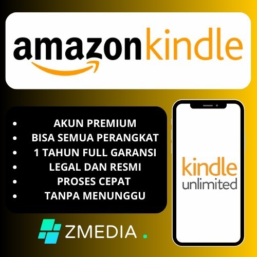 Ready Stok Amazon Kindle Unlimited Premium 1 Tahun Tanpa Iklan Bergaransi Proses Kilat