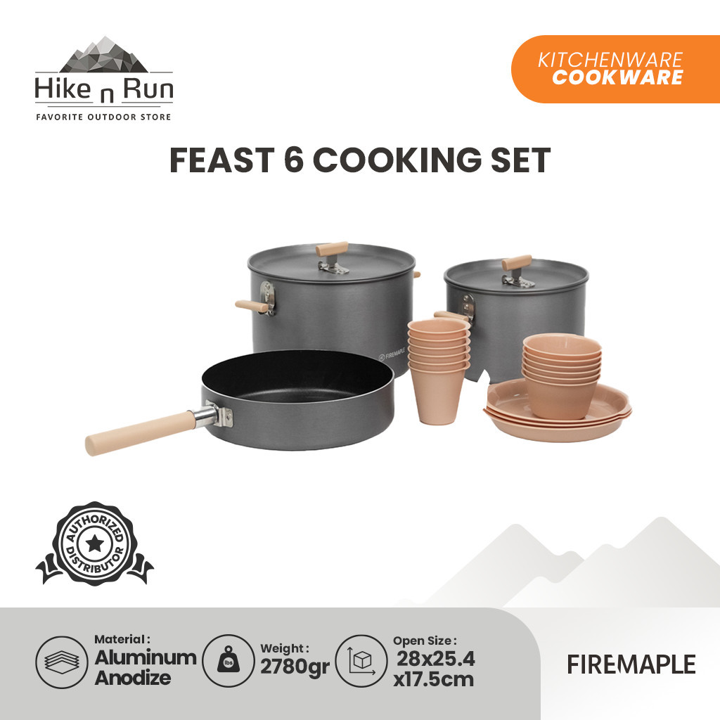 Fire Maple Feast 6 Cooking Set