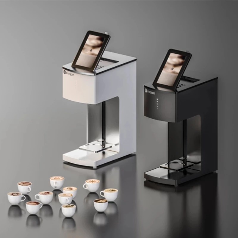 Coffee Printer Cake Latte Color Edible Inkjet Machine DIY Digital 3D Food Printer Interface Type Wif