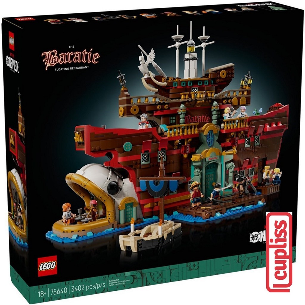 LEGO Original One Piece 75640 The Baratie Floating Restaurant Cupliss KG