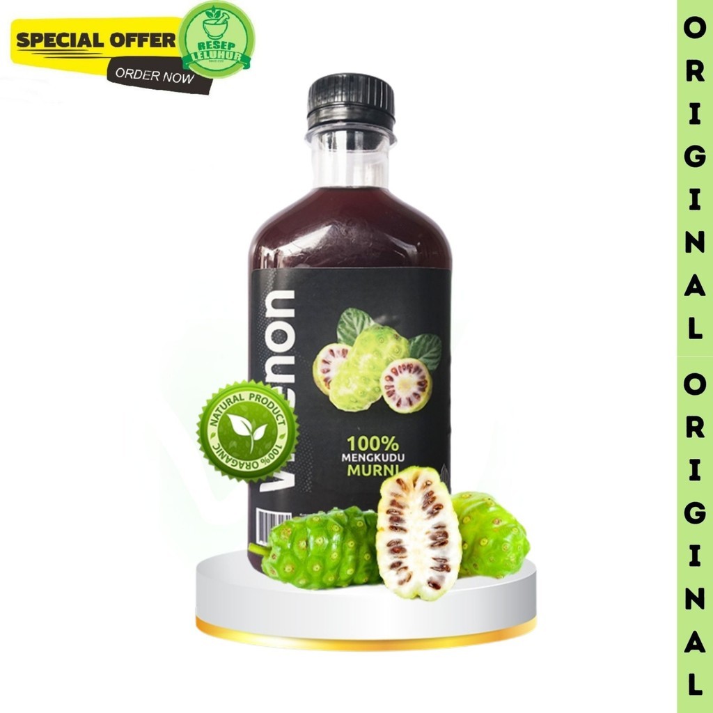 

Cuka Vinenon Mengkudu Herbal Diabetes dan Batu Ginjal Bpom