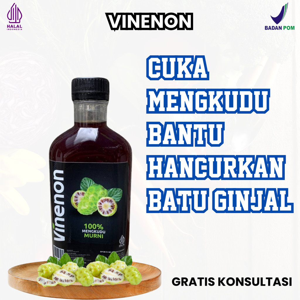 

Vinenon Cuka Mengkudu Ampuh Mengatasi Batu Ginjal
