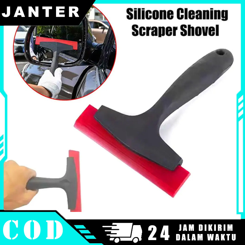 Scraper Karet Multifungsi - Alat Pembersih Keramik, Pengisi Nat, Penghilang Salju & Film Mobil - Ala