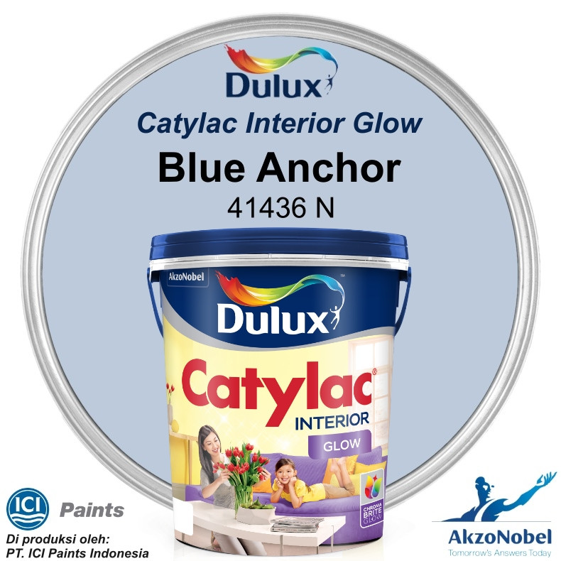 CAT DULUX CATYLAC GLOW 4.5 KG - BLUE ANCHOR 41436