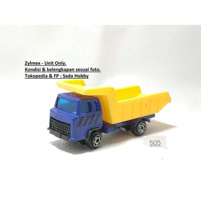 CSM... Diecast VIntage Zylmex Dump Truck Biru Unit Only