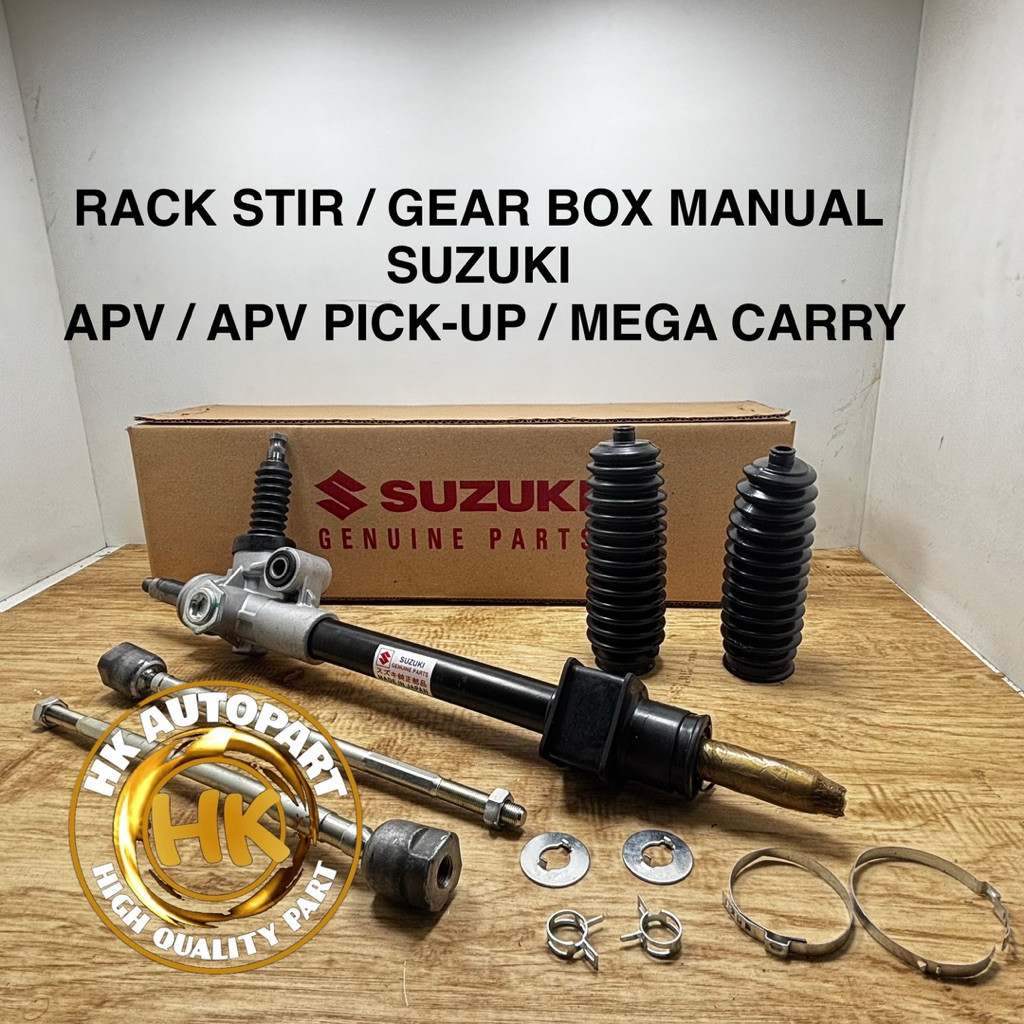 RACK STIR GEAR BOX ASSY SUZUKI APV MANUAL PICK UP MEGA CARRY PICKUP STEERING STERING RAK BAK WORM BO