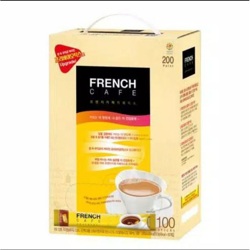 

Maxim French Cafe Coffee Mix/Arabica/Mild/1/2 Calories 100 EA
