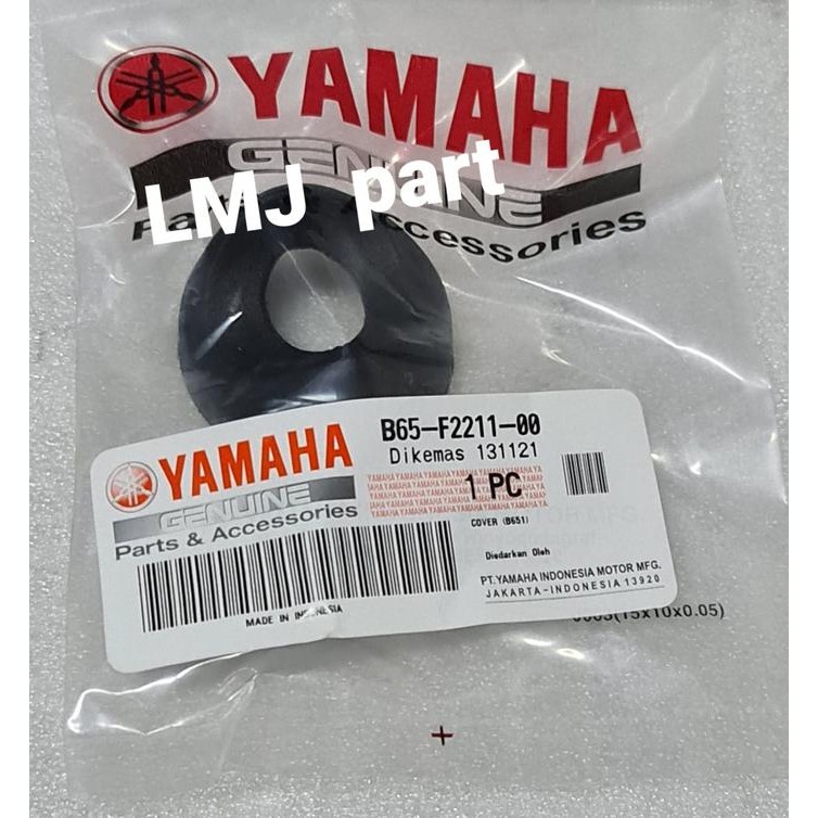 COVER KARET TUTUP SOK SHOCK BELAKANG AEROX OLD NEW YGP B65-F2211-00 (1PC)