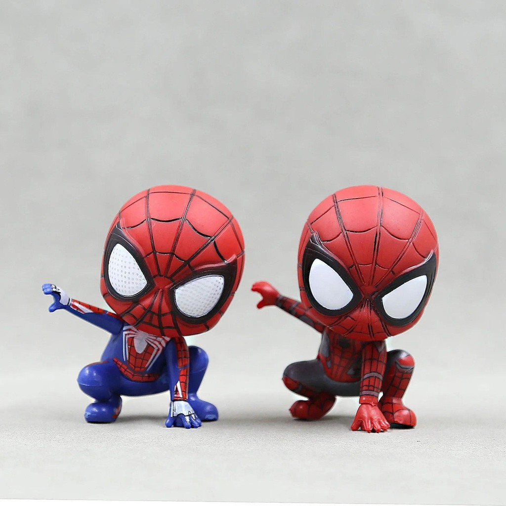 

Movie Superhero Spider 8-15cm Action Figure Anime Decoration Collection Figurine Mini Doll Toys Model Children