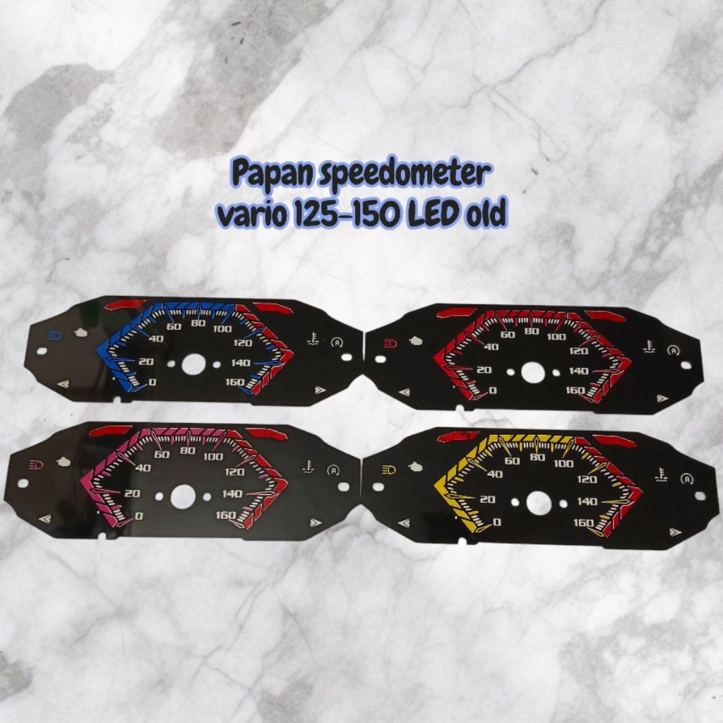 Papan Speedometer Vario 125-150 LED Old Gen 1 PnP vario led old tahun 2015 - 2017 SPIDOMETER SPIDO M