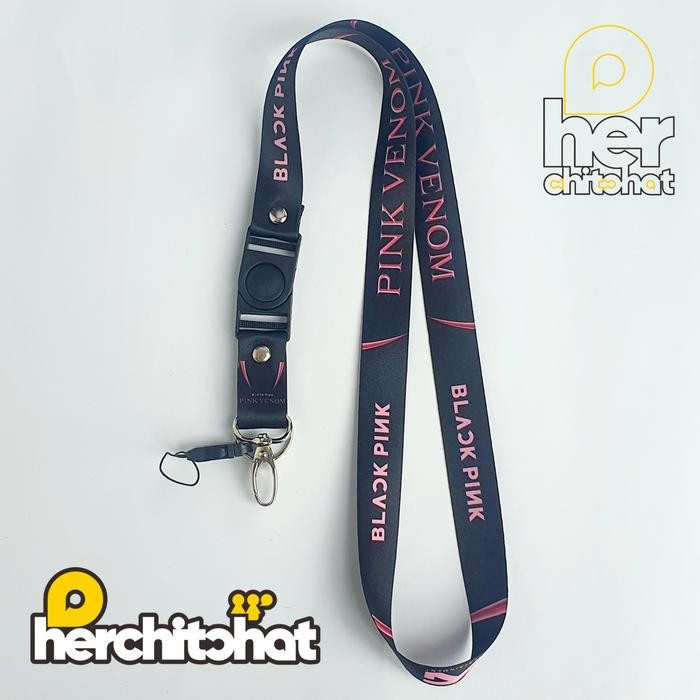 

Promo Lanyard Blackpink - Pink Venom Unofficial - Lanyard