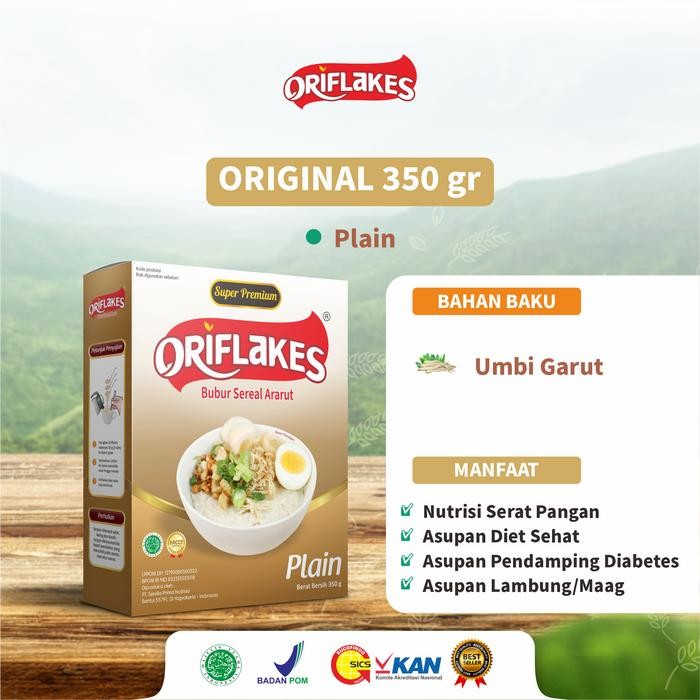 

ORIFLAKES SEREAL 350 GRAM SOLUSI ASAM LAMBUNG-RASA - Gula kelapa