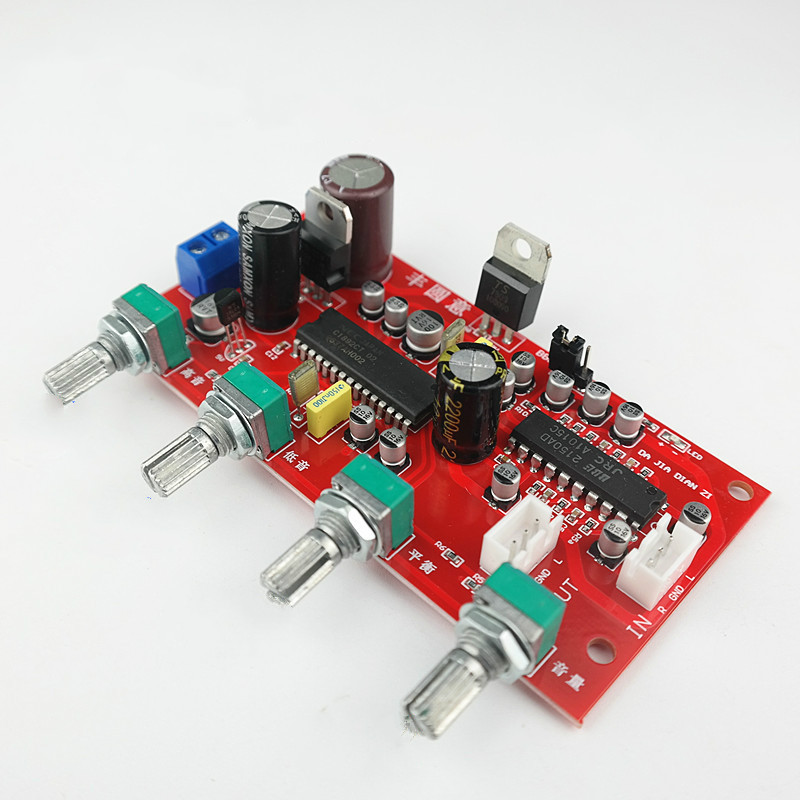 SOTAMIA Amplifier Preamp Tone Board UPC1892 JRC2150 Home Theater Treble Bass Balance Volume Control 