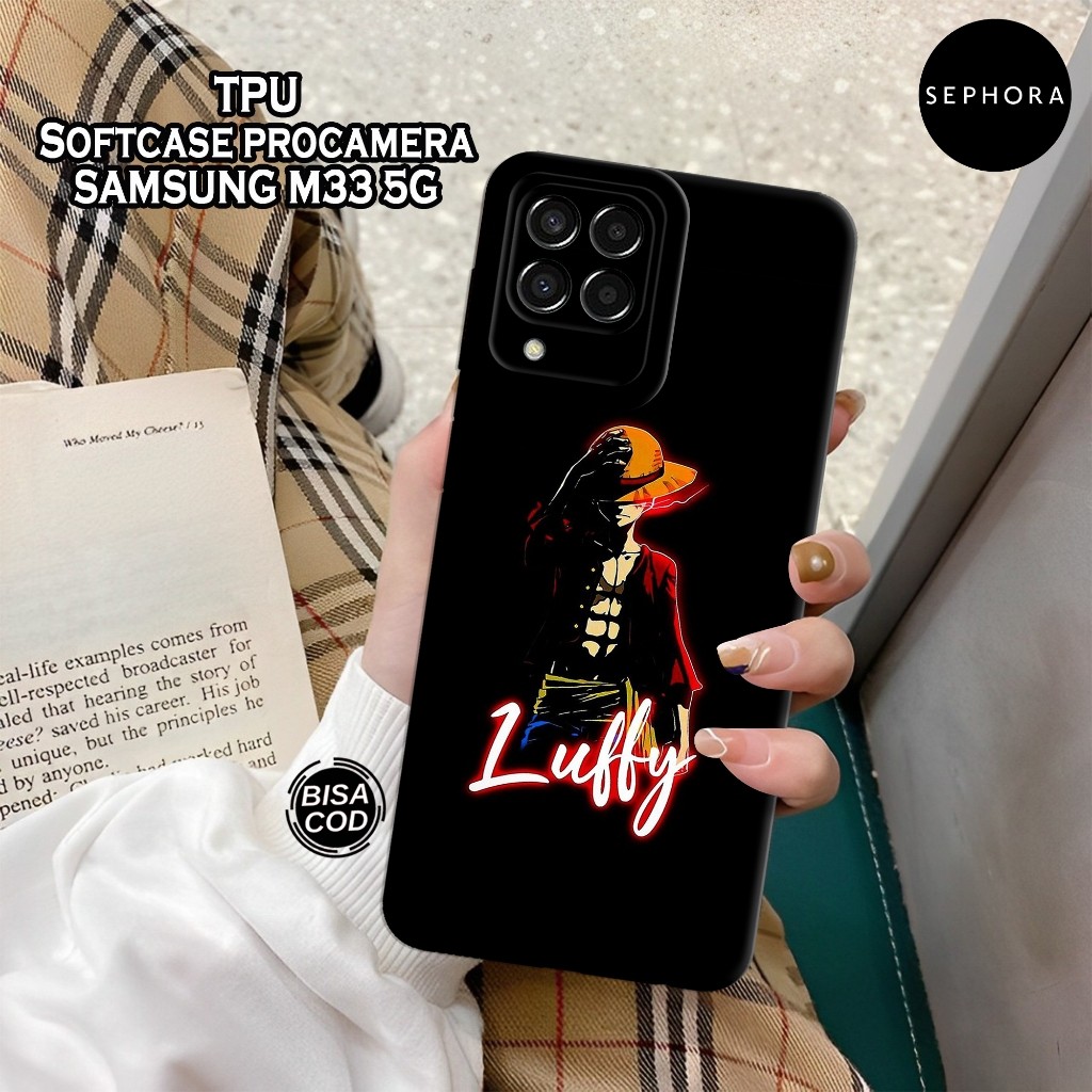 Case Samsung M33 5G Terbaru - Fashion Case Anime - Softcase Samsung M33 5G  - Case Pro Camera - Casi