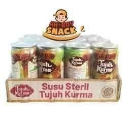 

[GRAB/GOJEK] SUSU STERIL TUJUH KURMA KALENG 1 PAX ISI 12 (200ML)