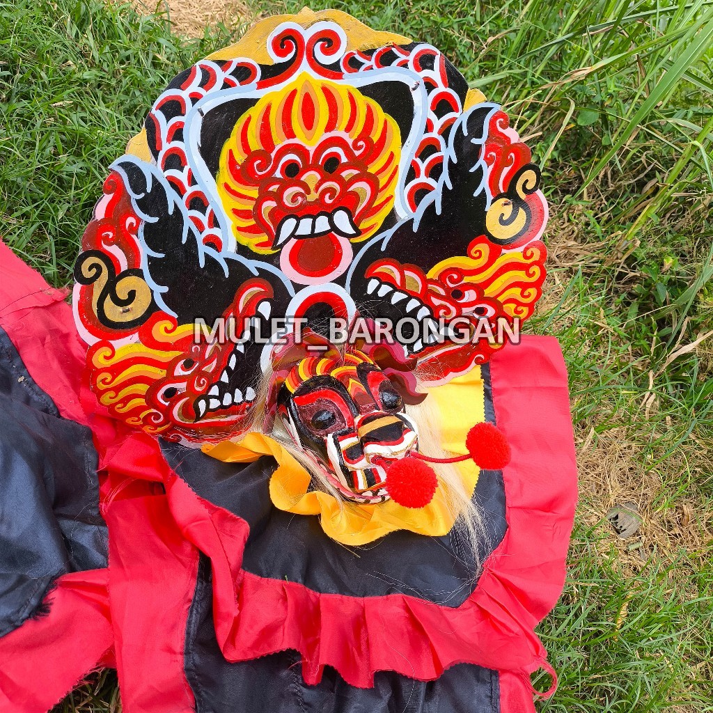 _ Barongan Telon Kayu Pentas Free Sungut dan Kemul _