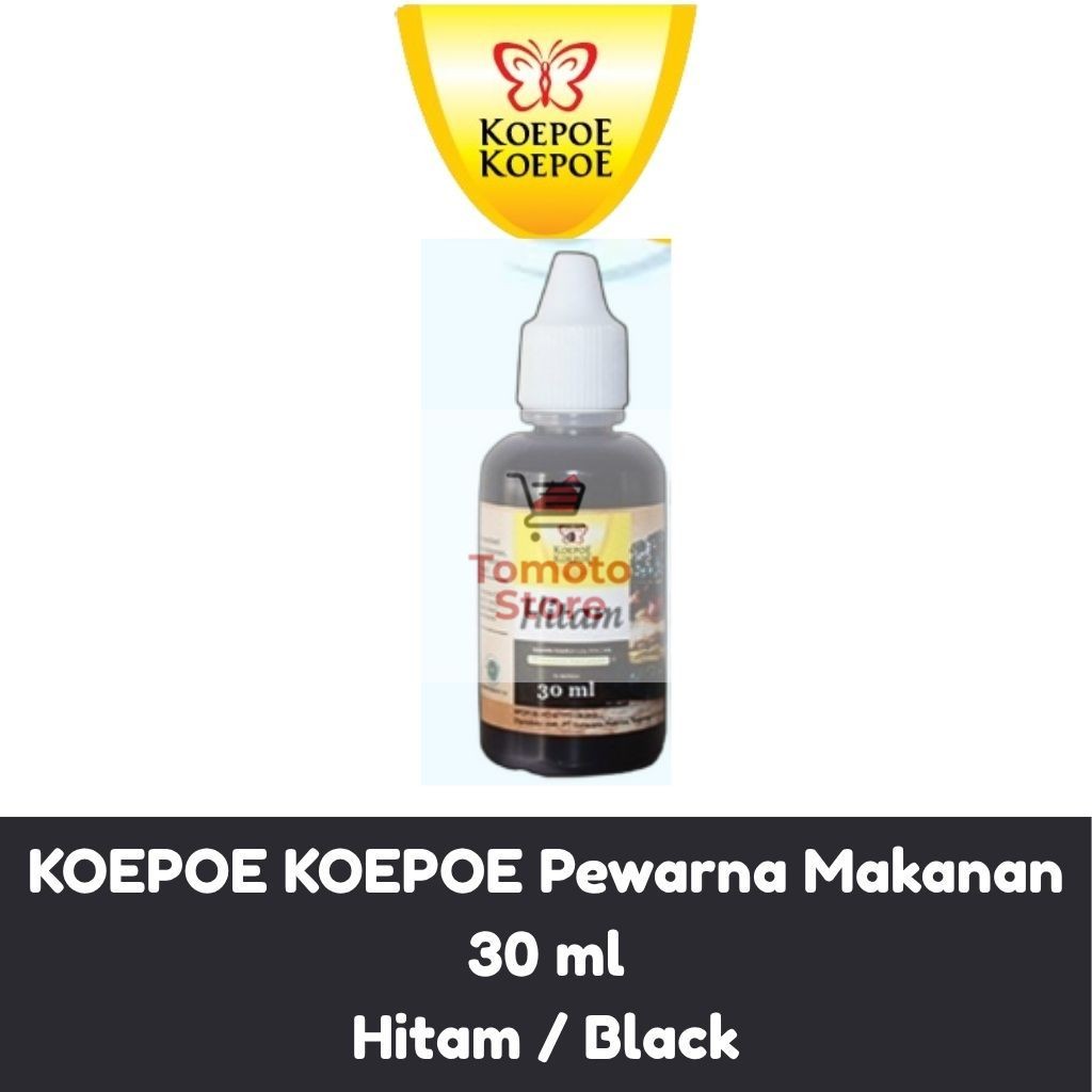 

✨ TOMOTOSTORE ✨ KOEPOE KOEPOE Pewarna Makanan Hitam / Black