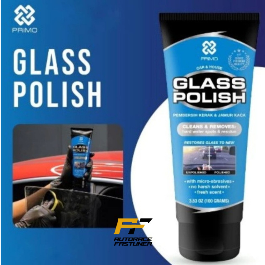 PRIMO Glass Polish 100gr pembersih jamur kerak kaca mobil