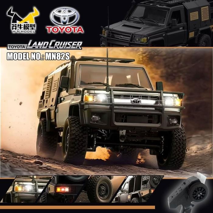 MN Model MN82S Toyota LC79 Crawler 4WD Full Propo RTR