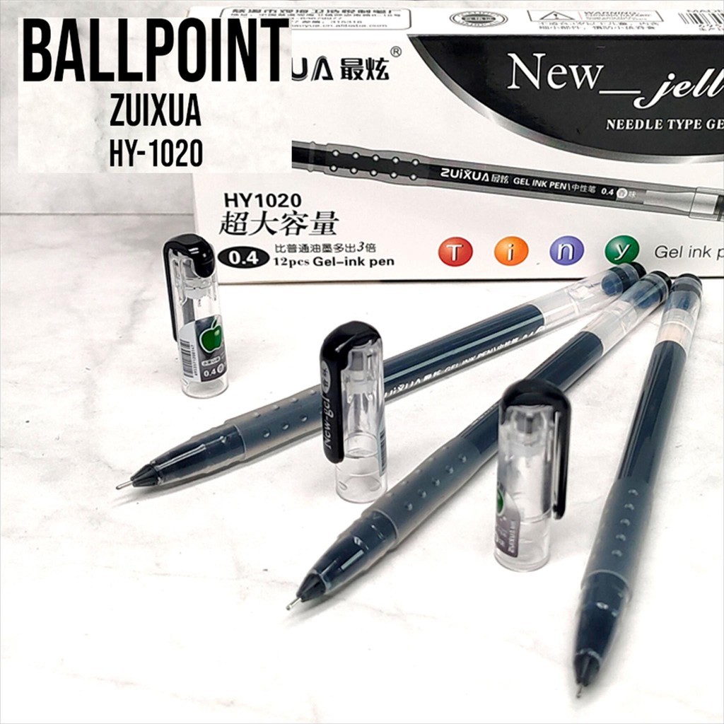 

♚12pcs Pulpen New Jell ZUIXUA/ / Pulpen Gel Office ZUIXUA HY1020♚