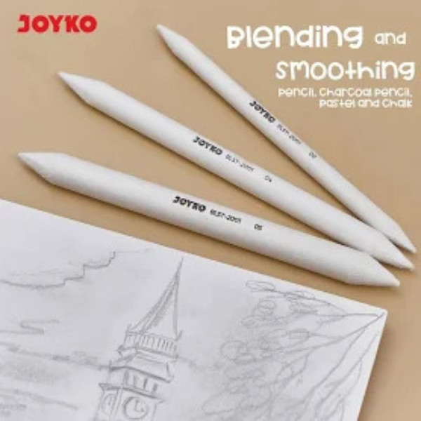 

PENCIL BLENDING SET 3 / PAPER STUMP SET 3 JOYKO / BLENDING STUMP PAPER SET 3