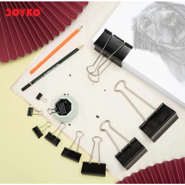 

Binder Clips Joyko Klip Penjepit Kertas No 105 107 111 200 280
