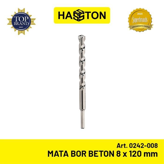 Mata Bor Beton Pendek 8mm – Hasston

