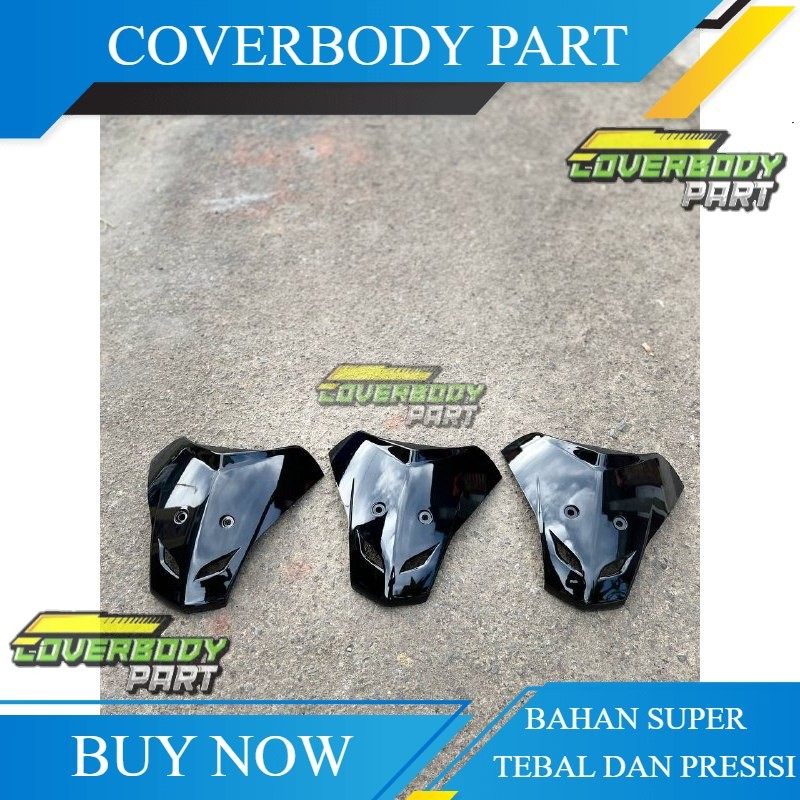 PANEL DADA  TAMENG DADA DEPAN HONDA SUPRA X 125 OLD SUPRA 125 NEW BATMAN HITAM