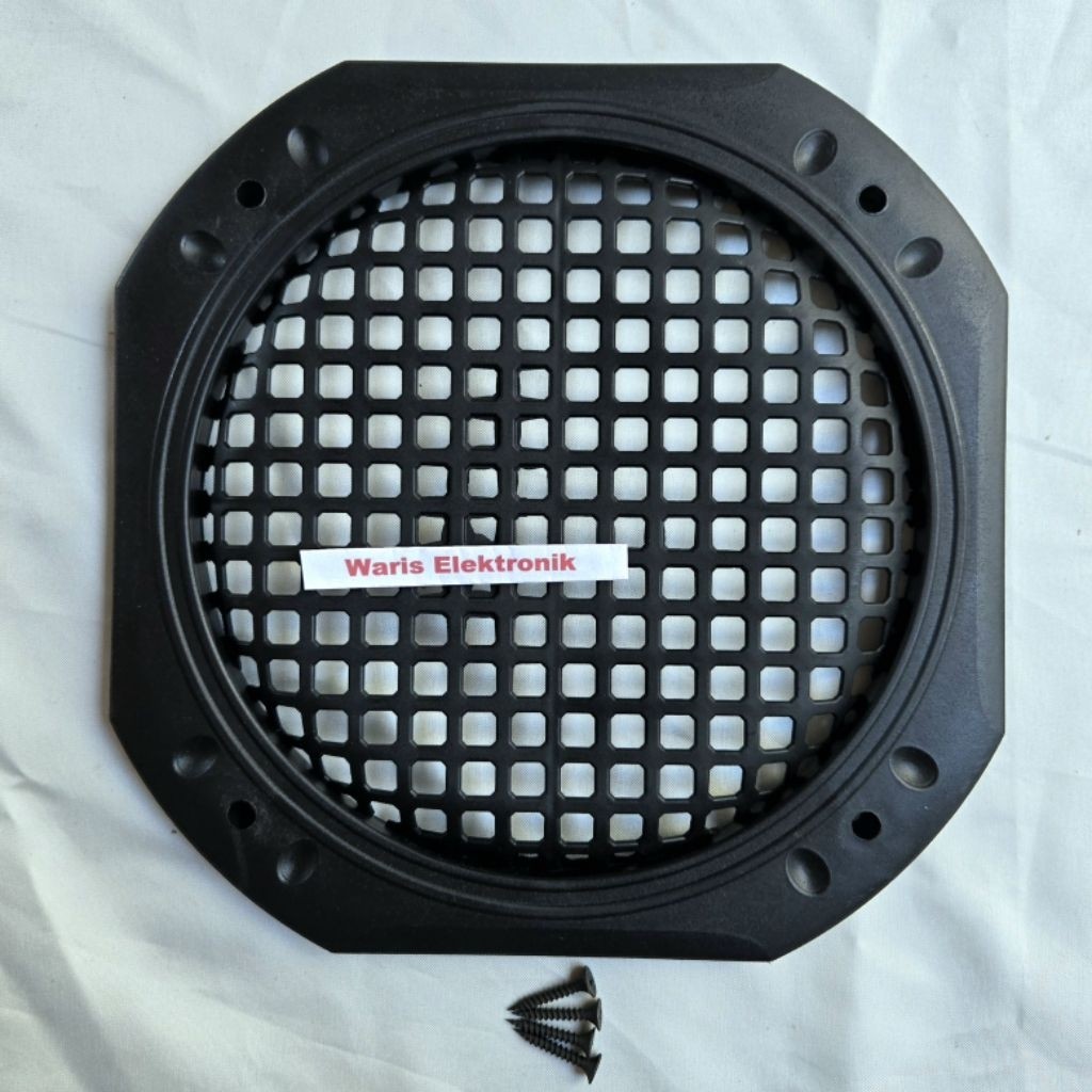 Gril Speaker 8 inch KOTAK Plastik