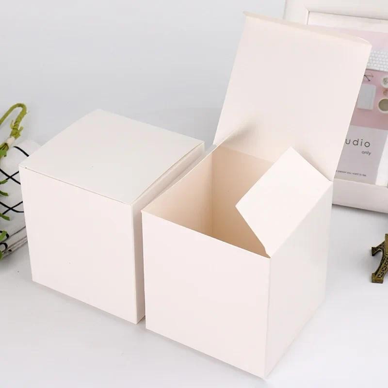 

10/20/50pcs Kraft Paper Packaging Gift Boxes Wedding Party Cardboard Box For Handmade Soap Bottle Package Cosmetic Stoarge Box