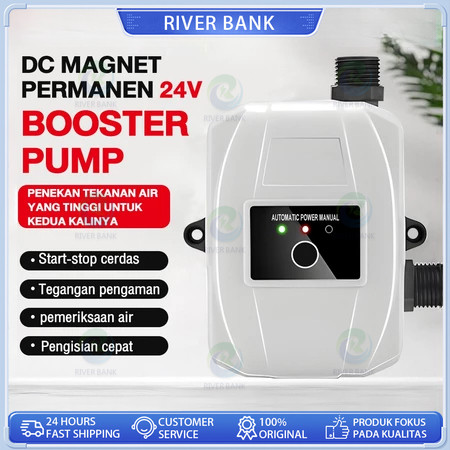 Pompa Booster Pendorong Air Booster Pump Otomatis 150Watt 36L/min Mesin Pendorong Air Shower Water H