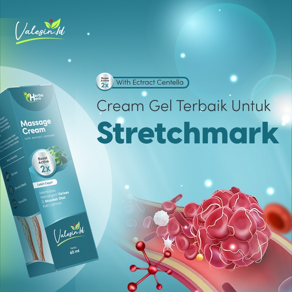 ( Terlaris) Valesin.id | Melembabkan Spray Herbal Penghilang Stretch Mark 60 ML