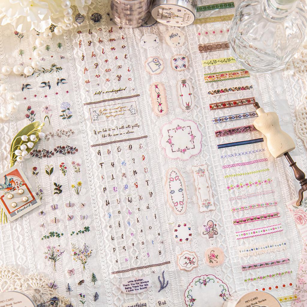 

50mm*2m Aesthetic Stationery Stickers Washi Tapes Scrapbooking Supplies Japanese Cute korean stationery Journaling Masking tape