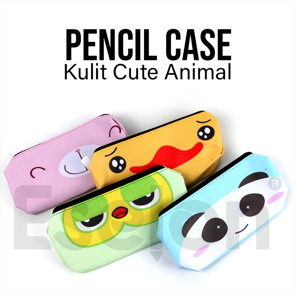 

❤️️Tempat Pensil Kulit Animals Fancy 011 / Kotak pensil lucu❤️️