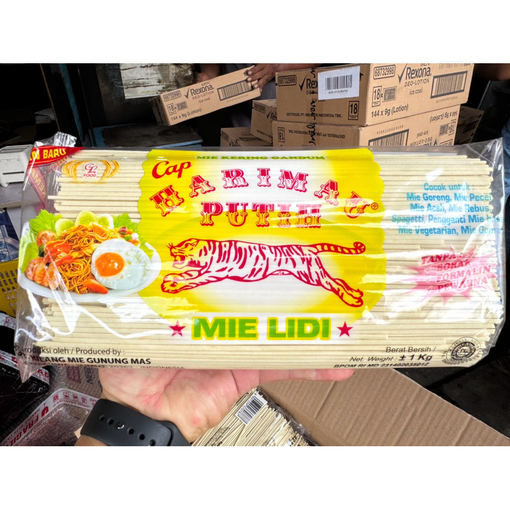 

MieLidi GL Harimau Putih @ 1 kg