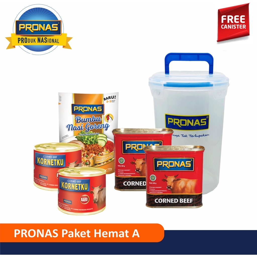 

PRONAS Paket Hemat A Bundling 5 pcs Free Canister