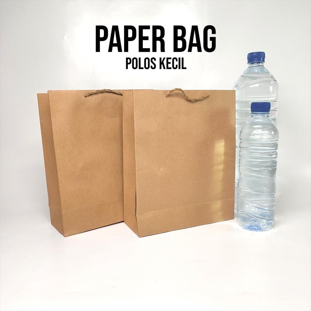 

♚1pcs Paper Bag Coklat Tebal / Paper Bag Kecil / Shopping bag Coklat♚