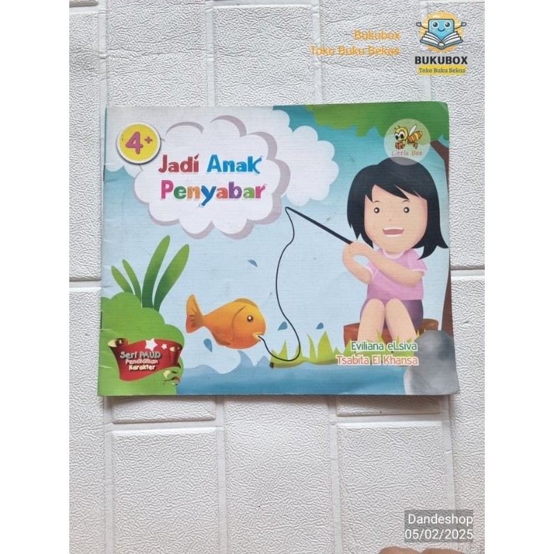 Jadi Anak Penyabar - Seri Paud Pendidikan Karakter - Buku Cerita Anak Bekas Preloved