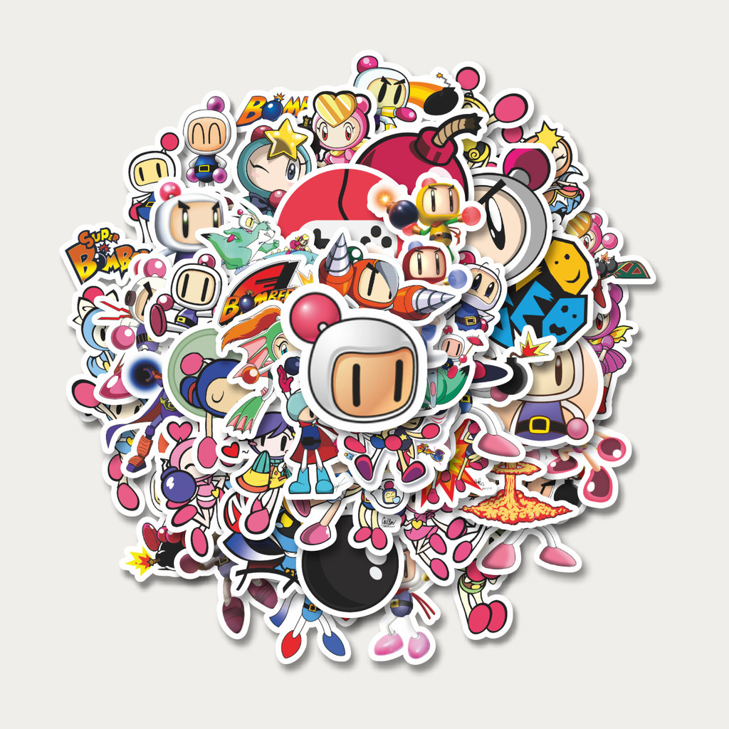 

Sticker Pack Stiker Game Series Bomberman Mix 1 | Sticker TUMBLR | Stiker LAPTOP KOPER HELM
