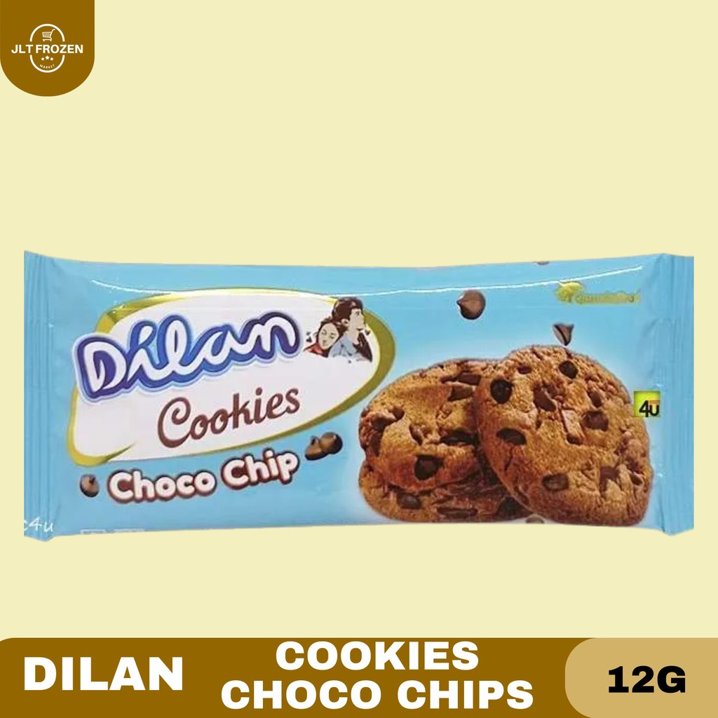 

Dilan Cookies Chocolate Chip 12g - 1PC / Cookies Coklat