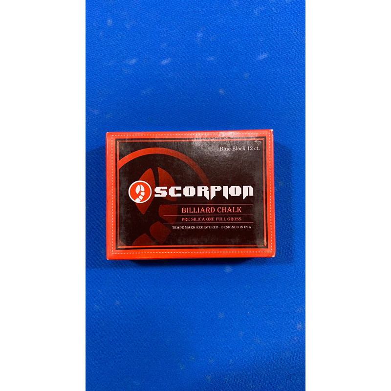 Scorpion chalk / Kapur Billiard / Billiard chalk