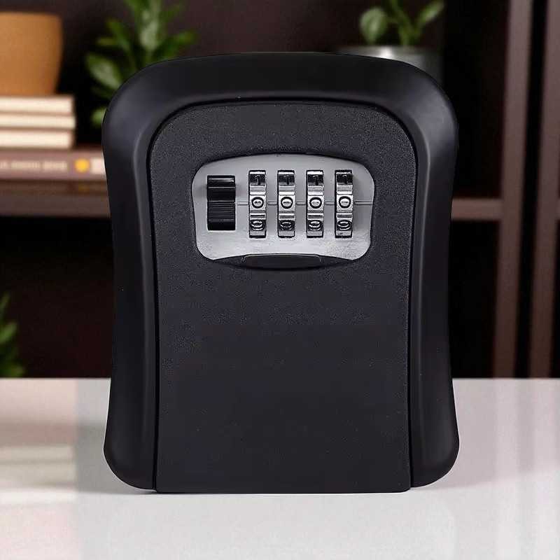 

Fangcheng Wall Mount Key Lock Box PVC 4 Digit Password with Dust Cover - FMW-93 -RKA14