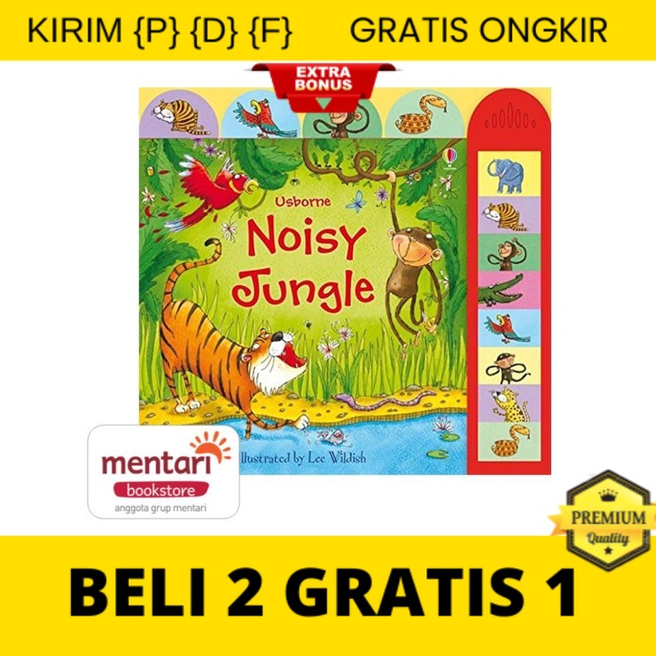 

{P} {D} {F} Usborne Noisy Jungle